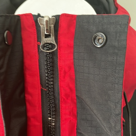 North Face Goretex Summit Series Jacket XL Cherry Red - Picture 10 of 16